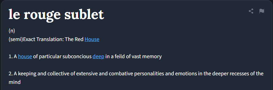Urban Dictionary entry: le rouge sublet